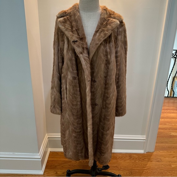 Furs by Plasikowski Long Genuine Fur Coat